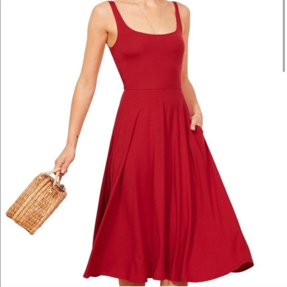 Reformation Dresses & Skirts - Reformation Tank Maxi Red Dress NWOT B503